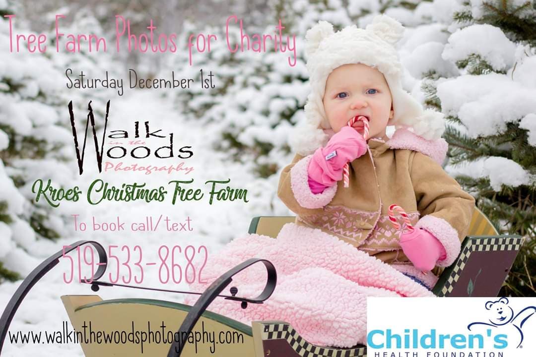 Tree Farm Photos for Charity Country 104