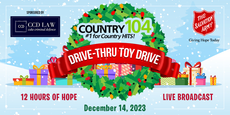 Country 104 Drive-Thru Toy Drive 2023