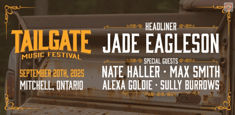 Tailgate Music Festival featuring Jade Eagleson