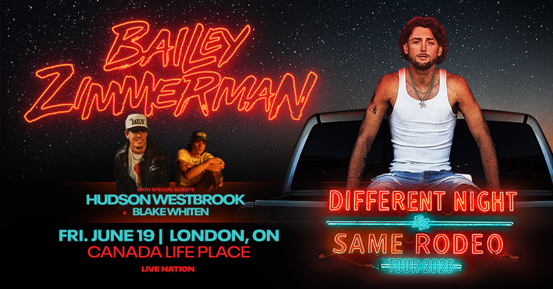 Bailey Zimmerman at Canada Life Place | Country 104